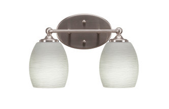 Toltec Lighting - 5912-BN-615 - Two Light Bath Bar - Capri - Brushed Nickel