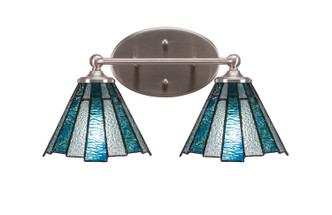 Toltec Lighting - 5912-BN-9325 - Two Light Bath Bar - Capri - Brushed Nickel