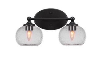 Toltec Lighting - 5912-MB-202 - Two Light Bath Bar - Capri - Matte Black
