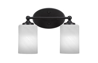 Toltec Lighting - 5912-MB-3001 - Two Light Bath Bar - Capri - Matte Black