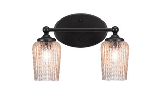 Toltec Lighting - 5912-MB-4253 - Two Light Bath Bar - Capri - Matte Black