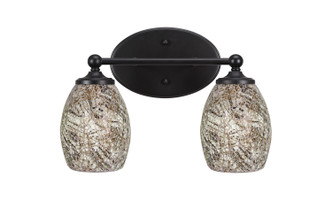Toltec Lighting - 5912-MB-5054 - Two Light Bath Bar - Capri - Matte Black