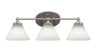 Toltec Lighting - 5913-BN-312 - Three Light Bath Bar - Capri - Brushed Nickel