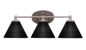 Toltec Lighting - 5913-BN-4059 - Three Light Bath Bar - Capri - Brushed Nickel
