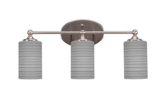 Toltec Lighting - 5913-BN-4062 - Three Light Bath Bar - Capri - Brushed Nickel