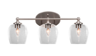 Toltec Lighting - 5913-BN-4810 - Three Light Bath Bar - Capri - Brushed Nickel