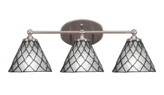 Toltec Lighting - 5913-BN-9185 - Three Light Bath Bar - Capri - Brushed Nickel