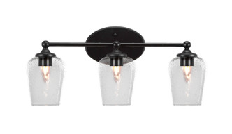 Toltec Lighting - 5913-MB-210 - Three Light Bath Bar - Capri - Matte Black