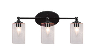Toltec Lighting - 5913-MB-300 - Three Light Bath Bar - Capri - Matte Black