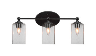 Toltec Lighting - 5913-MB-530 - Three Light Bath Bar - Capri - Matte Black