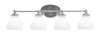 Toltec Lighting - 5914-BN-4761 - Four Light Bath Bar - Capri - Brushed Nickel