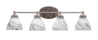 Toltec Lighting - 5914-BN-4769 - Four Light Bath Bar - Capri - Brushed Nickel