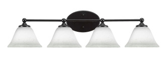 Toltec Lighting - 5914-MB-311 - Four Light Bath Bar - Capri - Matte Black