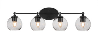 Toltec Lighting - 5914-MB-4102 - Four Light Bath Bar - Capri - Matte Black