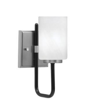 Toltec Lighting - 6221-MBGP-3001 - One Light Wall Sconce - Sandia - Matte Black & Graphite