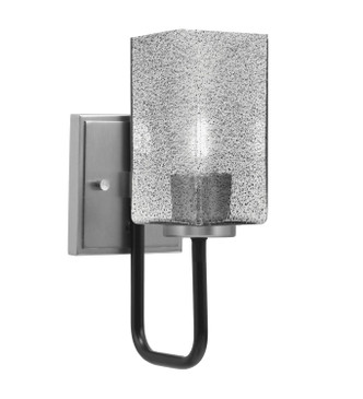 Toltec Lighting - 6221-MBGP-542 - One Light Wall Sconce - Sandia - Matte Black & Graphite