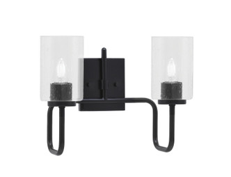Toltec Lighting - 6222-MB-300 - Two Light Bath Bar - Sandia - Matte Black