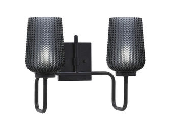 Toltec Lighting - 6222-MB-4252 - Two Light Bath Bar - Sandia - Matte Black