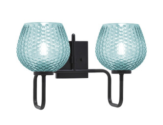 Toltec Lighting - 6222-MB-4605 - Two Light Bath Bar - Sandia - Matte Black