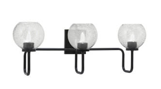 Toltec Lighting - 6223-MB-4102 - Three Light Bath Bar - Sandia - Matte Black