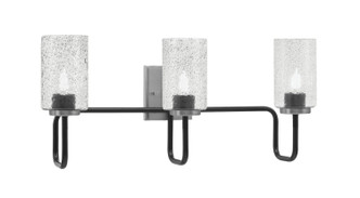 Toltec Lighting - 6223-MBGP-3002 - Three Light Bath Bar - Sandia - Matte Black & Graphite