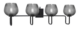 Toltec Lighting - 6224-MB-4602 - Four Light Bath Bar - Sandia - Matte Black
