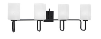 Toltec Lighting - 6224-MB-541 - Four Light Bath Bar - Sandia - Matte Black