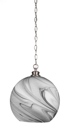 Toltec Lighting - 90-BN-4399 - One Light Pendant - Kimbro - Brushed Nickel