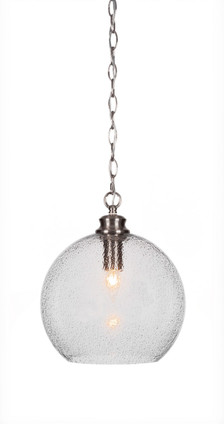 Toltec Lighting - 91-BN-4372 - One Light Pendant - Kimbro - Brushed Nickel