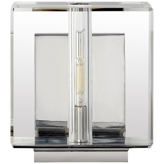 Visual Comfort Signature - S 2945CG/PN - One Light Wall Sconce - Ambar - Crystal and Polished Nickel