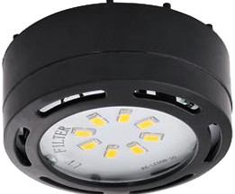 Westgate - LED-PL1BLK - LED Puck Light - Plastic Black