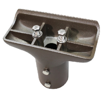 Westgate - LF3-STR - Street Light Arm 6 Long With 20 Wire And Strain Relief Connector - Dark Bronze