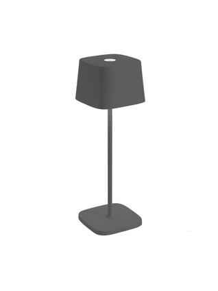 Zafferano - LD0870N4 - LED Table Lamp - Ofelia - Dark Grey