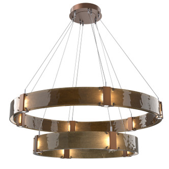 manufacturer_finish:Burnished Bronze|manufacturer_glass:Parallel Bronze Granite Blown Glass|light_output:Unspecified|color_temperature:2700K|cri:Unspecified|voltage:Unspecified
