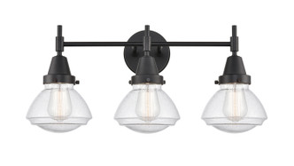 manufacturer_finish:Matte Black|manufacturer_glass:Seedy Olean|light_output:245.00lm|color_temperature:2100K|cri:98