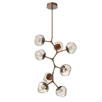 manufacturer_finish:Burnished Bronze|manufacturer_glass:Floret Crystal Inner - Amber Outer|color_temperature:2700K