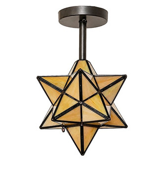 Moravian Star One Light Semi-Flush Mount (296009)