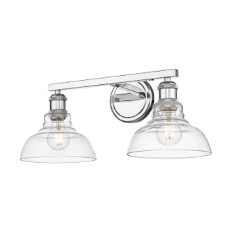 Carver Two Light Vanity (0305-BA2 CH-CLR)