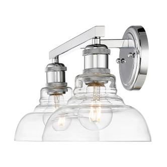 Carver Two Light Vanity (0305-BA2 CH-CLR)