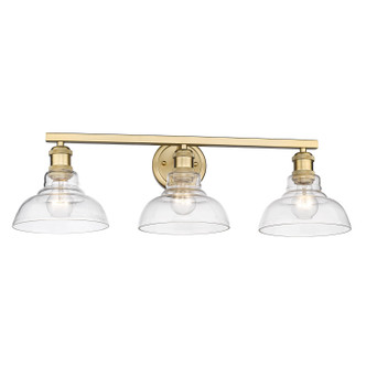 Carver Three Light Bath Vanity (0305-BA3 BCB-CLR)