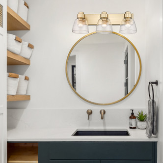 Remy Three Light Bath Vanity (0314-BA3 BCB-CLR)