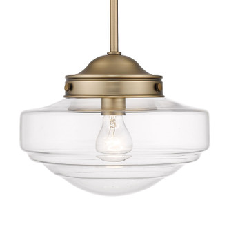 Ingalls One Light Pendant (0508-M MBS-CLR)