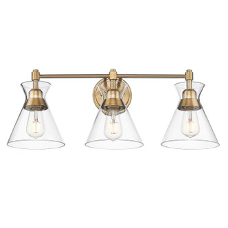 Malta Three Light Bath Vanity (0511-BA3 BCB-CLR)