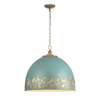 Alison Five Light Pendant (0809-5P VG-TEAL)