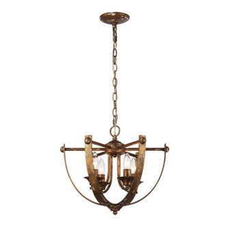 Victoria Four Light Pendant (0815-4P HG)
