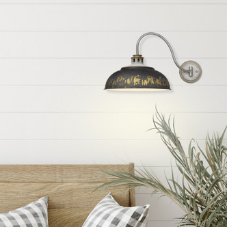 Kinsley One Light Wall Sconce (0865-A1W AGV-ABI)