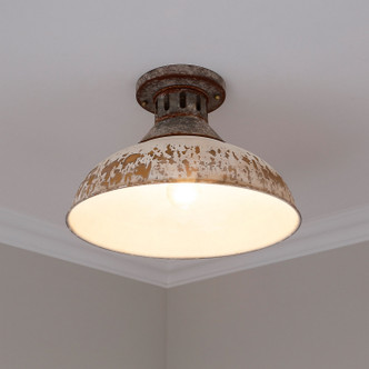 Kinsley One Light Semi-Flush Mount (0865-SF AGV-AI)