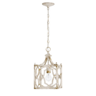 Golden - 0885-S AI - One Light Pendant - Laurent - Antique Ivory