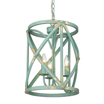 Alcott Three Light Pendant (0890-3P TEAL)