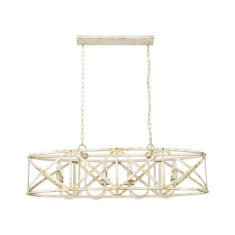 Alcott Eight Light Linear Pendant (0890-LP AI)